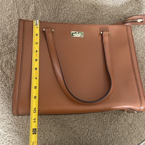 Kate Spade Brown Leather Tote - Picture 12 of 12